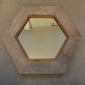 LIKE NEW! Threshold rose gold mirror